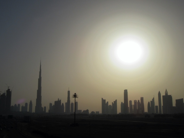 Dubai at Sunset