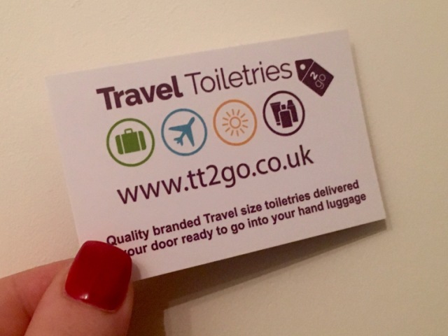 Travel Toiletries 2 Go - check out their website!